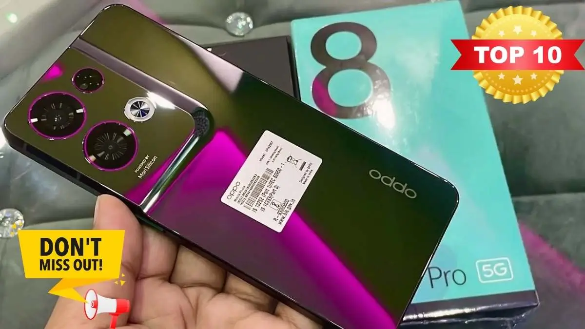 Oppo Reno 8 Pro New Model with 400MP camera, 7700mAh battery, and 220W fast charging